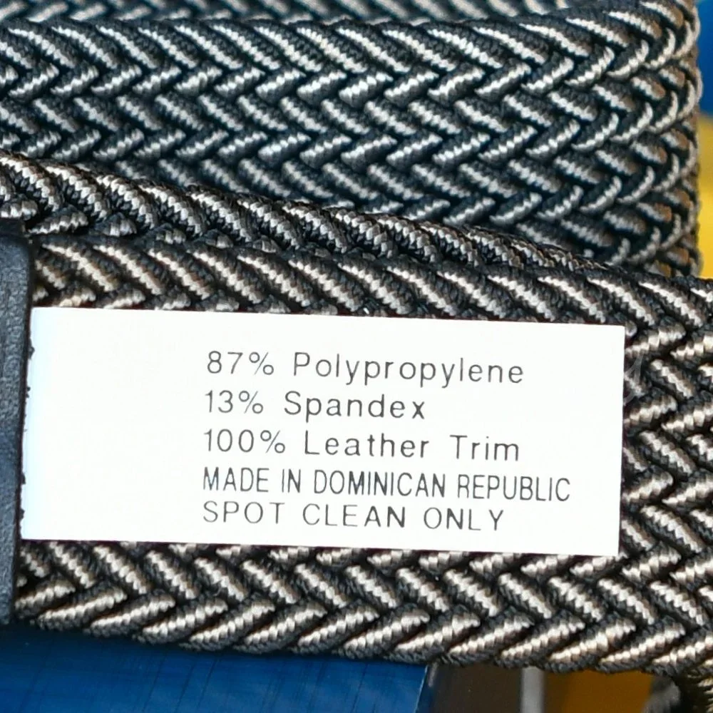 Men Stretch Tommy‎ Bahama Belt Black/Khaki